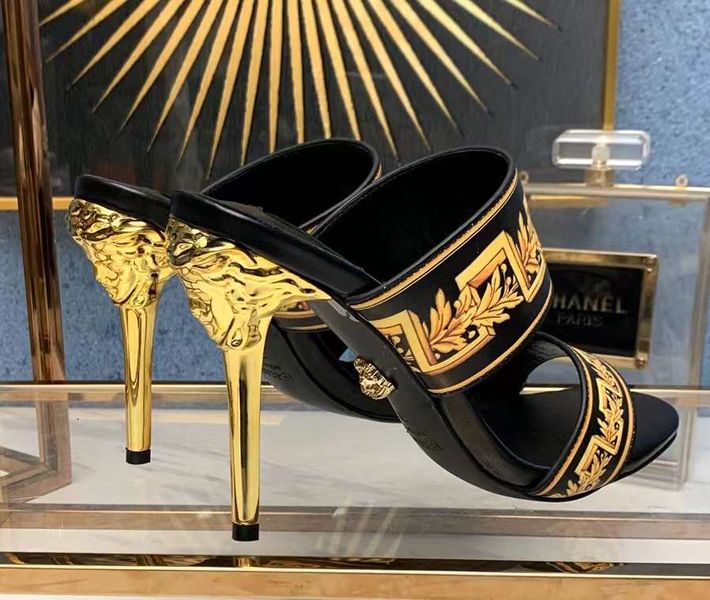 Women V*ersace Top Sandals