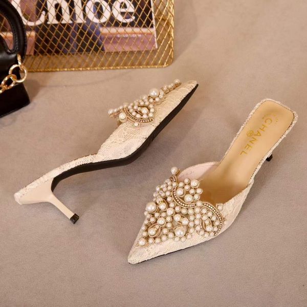 Women C*hanel Top Sandals