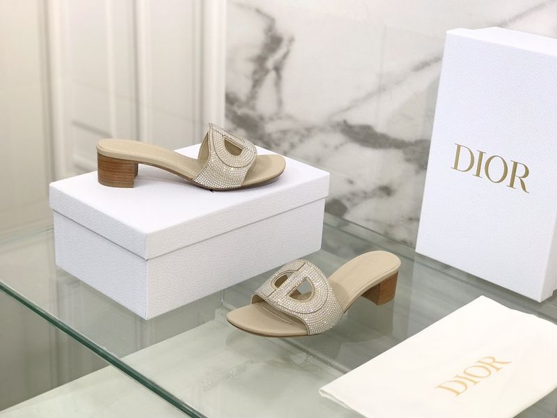Women D*ior Top Sandals