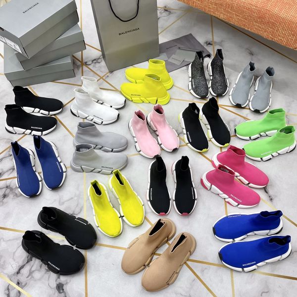 Men Women B*alenciaga Top Sneakers