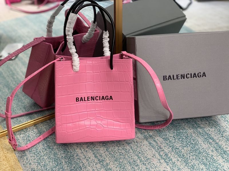 B*alenciaga Top Bag 19*20*9cm 8