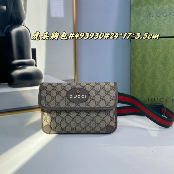 G*ucci Crossbody bag Top Quality HT 20231011-104 24*17*3.5cm