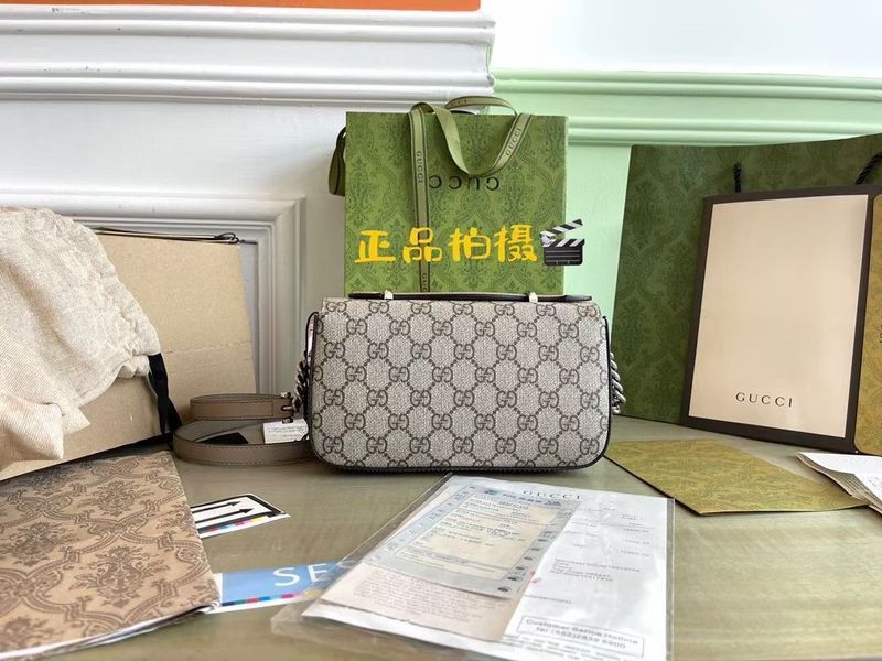 G*ucci Crossbody bag Top Quality HT 20231012-24 21*10*5 cm