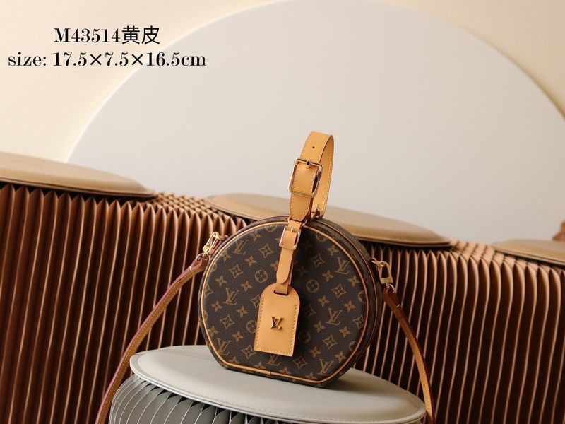 L*ouis V*uitton Crossbody bag Top Quality HT 20231016-20 17.5X16.5X7.5CM
