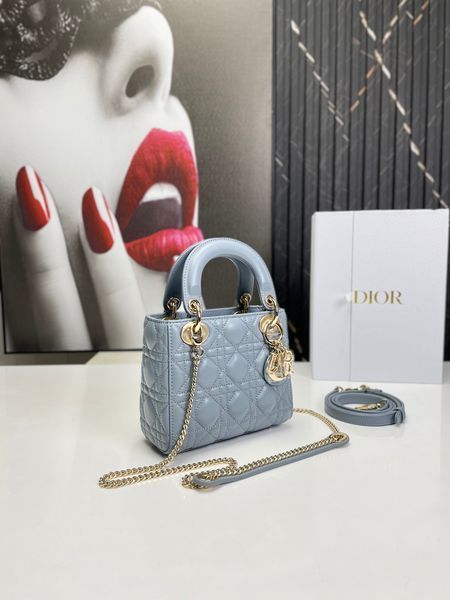 D*ior Handbag Top Quality HT 20231016-74 17*15*7 cm