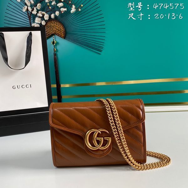 G*ucci Bag Top Quality 20*13*6cm
