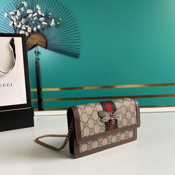 G*ucci Bag Top Quality 20*12.5*4cm