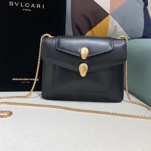 B*vlgari Top Bag 20*15*6.5cm