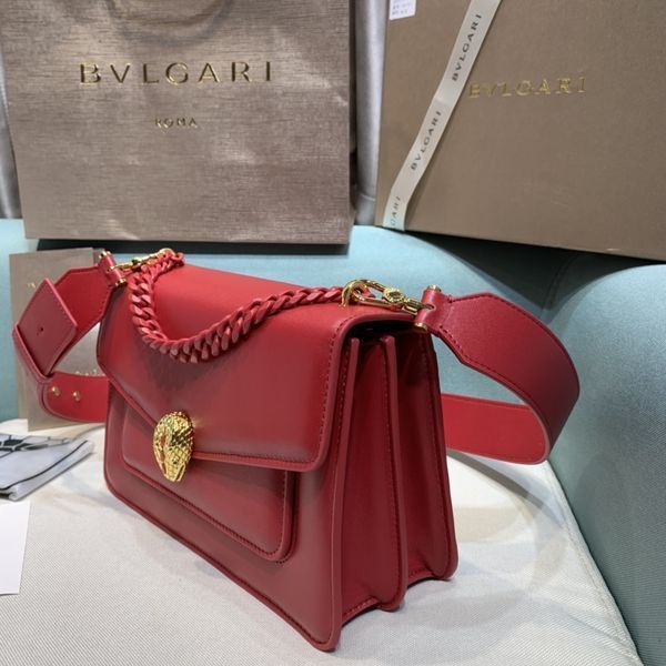 B*vlgari Top Bag 25×14.5×9cm