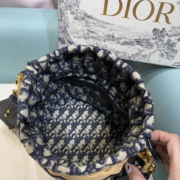 D*ior Top Bag 18*19cm