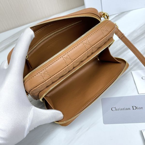 D*ior Top Bag 19*10.5*5cm