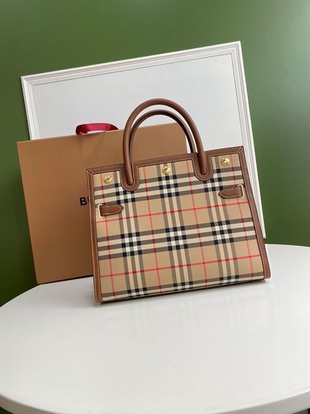 B*urberry Top Bag 32*15*25cm
