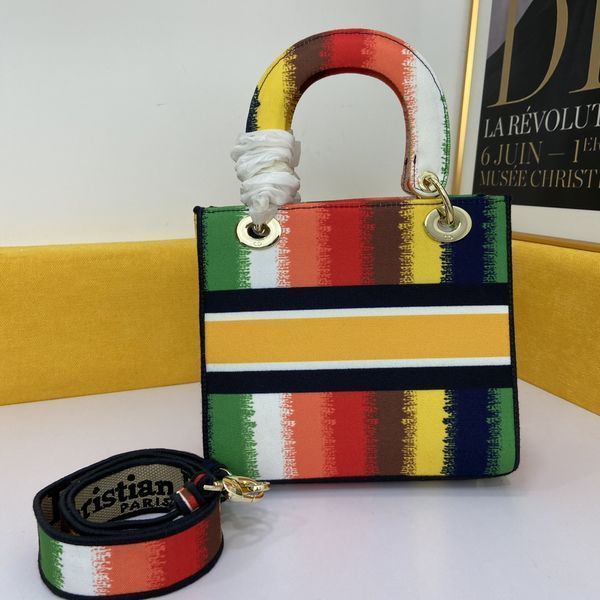 D*ior Top Bag 24*20*11cm