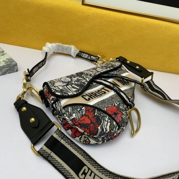 D*ior Top Bag 24*6*18cm