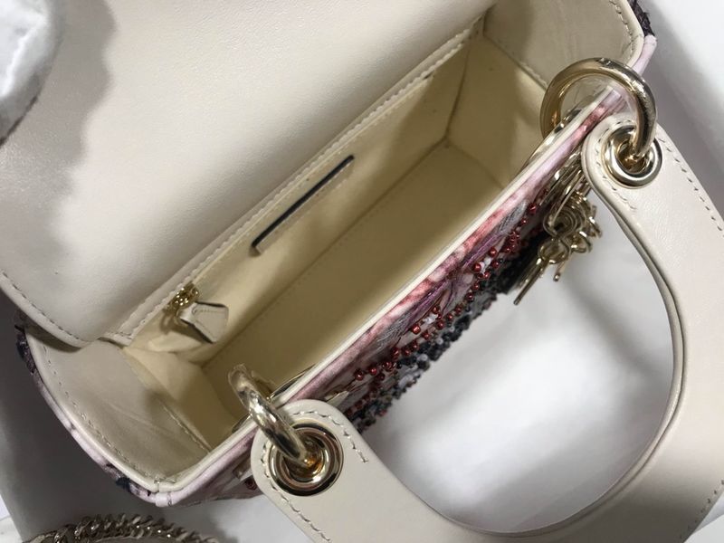 D*ior Top Bag 17*15*7cm