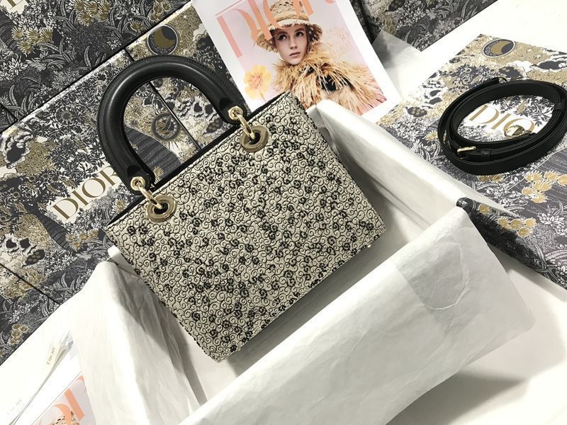 D*ior Top Bag 24*20*11cm
