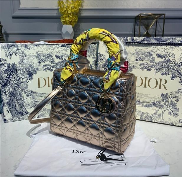 D*ior Top Bag 24*12*20cm
