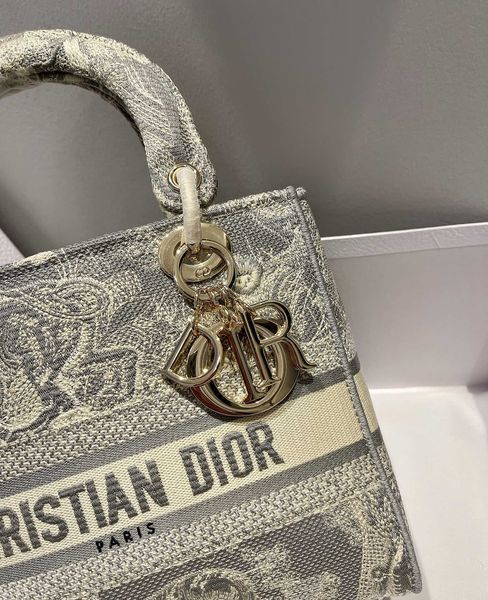 D*ior Top Bag 24*20*11cm