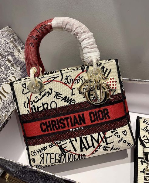 D*ior Top Bag 24*20*11cm