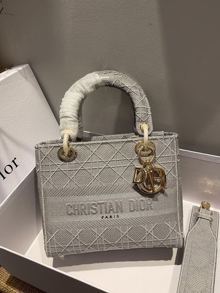 D*ior Top Bag 24*20*11cm