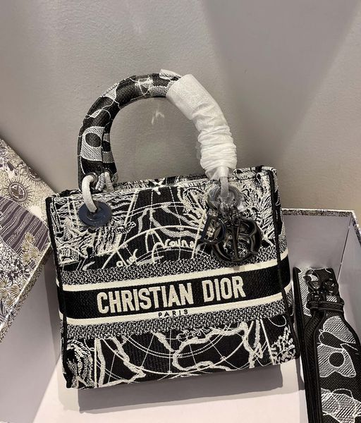 D*ior Top Bag 24*20*11cm