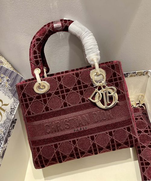 D*ior Top Bag 24*20*11cm