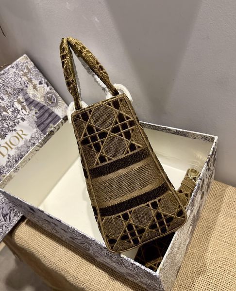 D*ior Top Bag 24*20*11cm