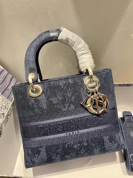 D*ior Top Bag 24*20*11cm
