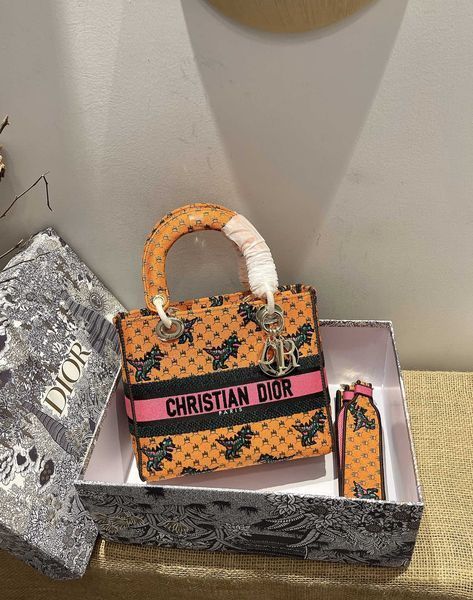 D*ior Top Bag 24*20*11cm