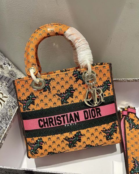 D*ior Top Bag 24*20*11cm