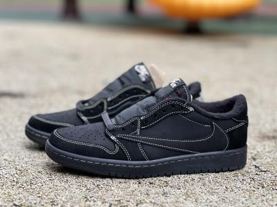 AJ 1 Low OG Travis Scott ＂Black/Phantom＂