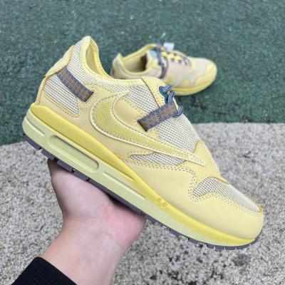 Travis Scott x  Nike Air Max 1 "saturn gold"